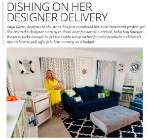 Dishing On Her Designer Delivery - SheKnows.com