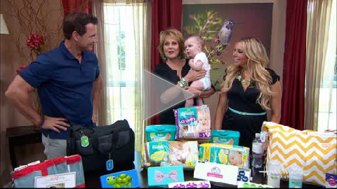 Baby Bag Fashion with Anya Sarre on Hallmark Channel