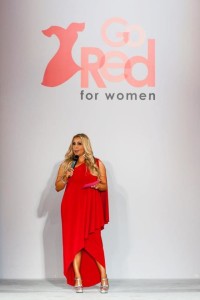 Anya speaking at Go Red for Women